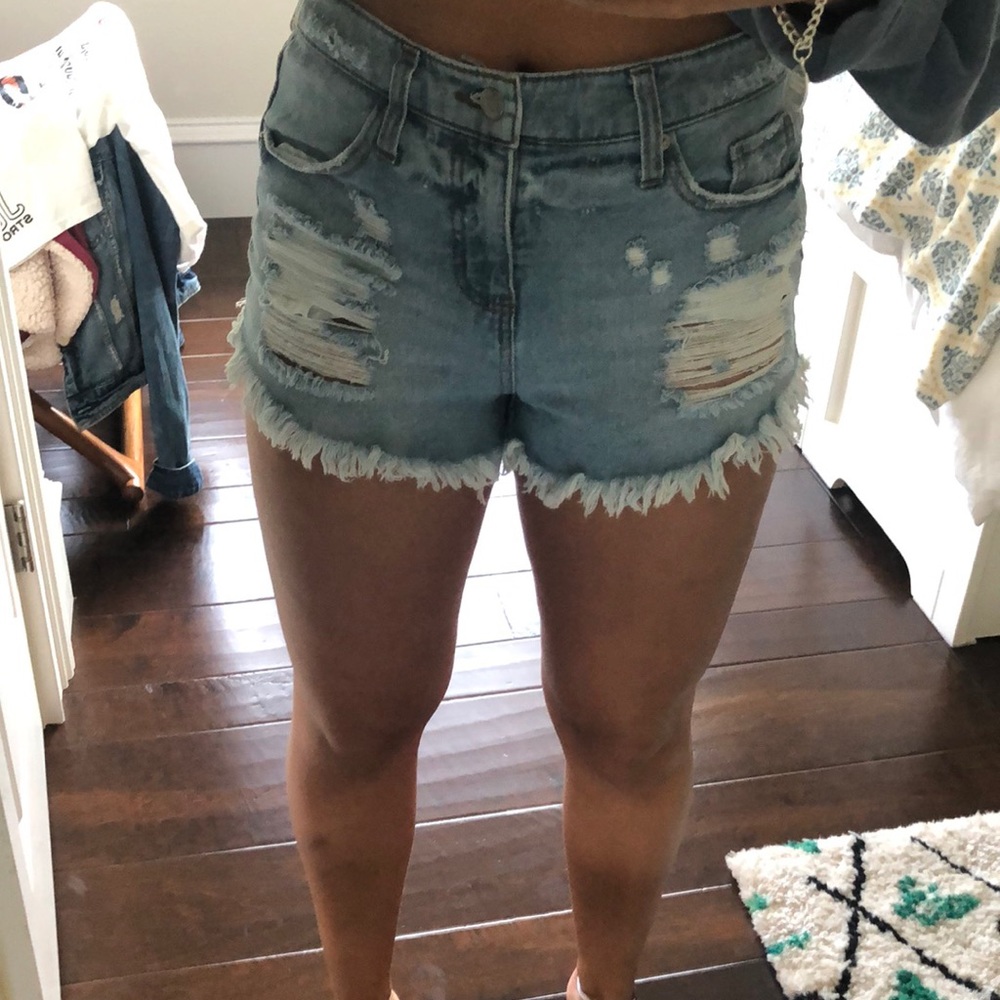 Jean shorts